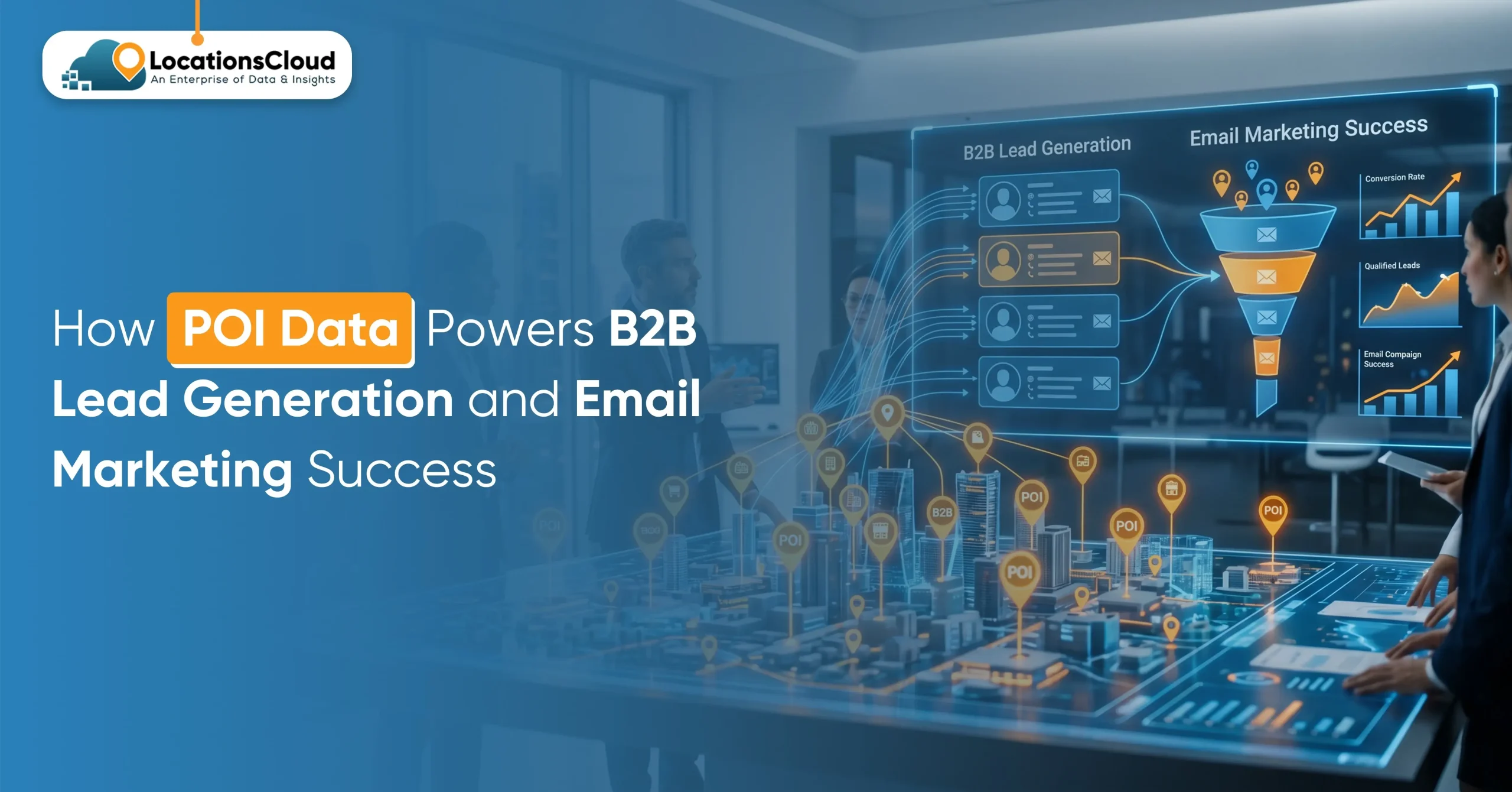 How POI Data Powers B2B Lead Generation and Email Marketing Success